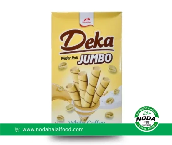 Deka Wafer Roll Jumbo ( White Coffee) 280g