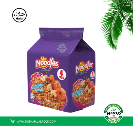 Mr. Noodles Shrimp 70g (4pc Combo)